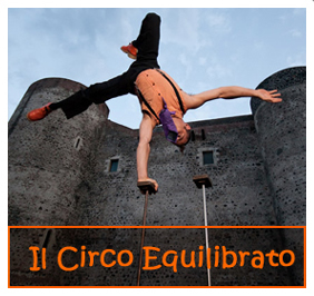 Circo Equilibrato Sardella Funambolo Giocoliere Equilibrista Verticalista